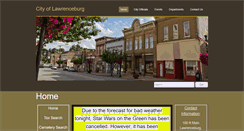 Desktop Screenshot of lawrenceburgky.org